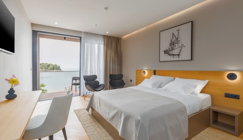 Habitación doble, balcón, vistas al mar