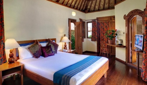 Habitación doble, vistas al jardín