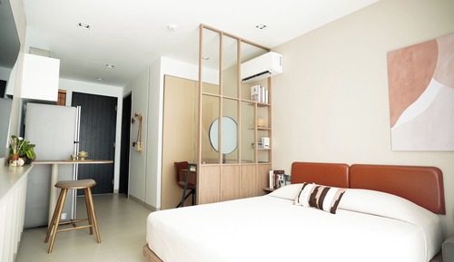 Estudio Confort, balcón