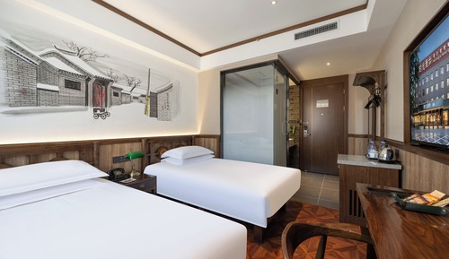 Habitación clásica doble, vistas a la ciudad