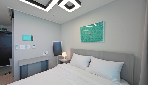 Habitación superior, vistas al mar