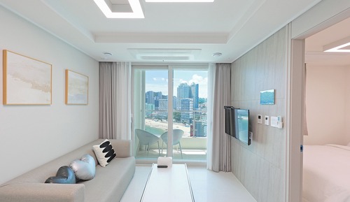 Habitación básica, vistas al mar