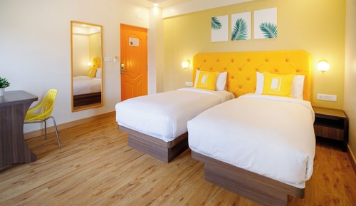 Habitación ejecutiva con 2 camas individuales
