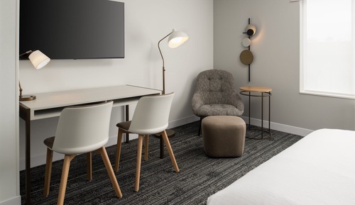 Suite estudio, 2 camas de matrimonio