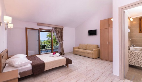 Estudio Deluxe, vistas al mar