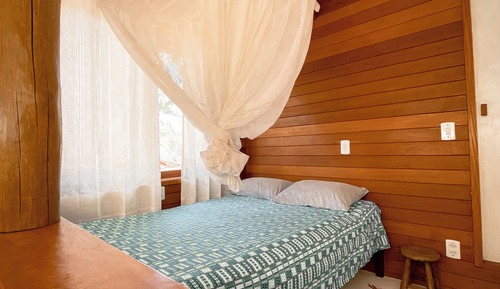 Chalet de diseño, 1 habitación, terraza, vistas a la montaña (Eco chalé)