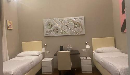 Habitación con 2 camas individuales