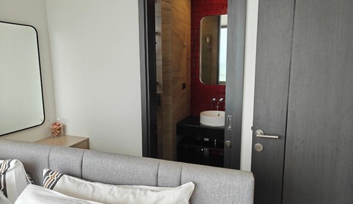 Suite panorámica, 2 habitaciones, 2 baños, vistas al mar