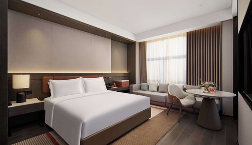 Habitación básica, 1 cama de matrimonio grande