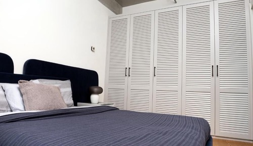 Apartamento de lujo, 1 cama doble, balcón, vistas a la ciudad