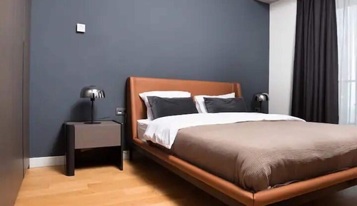 Apartamento de lujo, 1 cama doble, balcón, vistas a la ciudad (1)