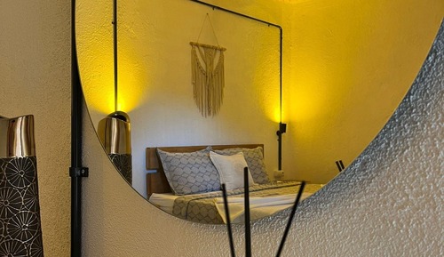 Habitación, vistas al jardín