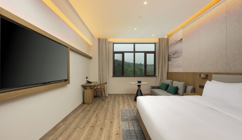 Habitación estándar, 1 cama de matrimonio grande, vistas al jardín