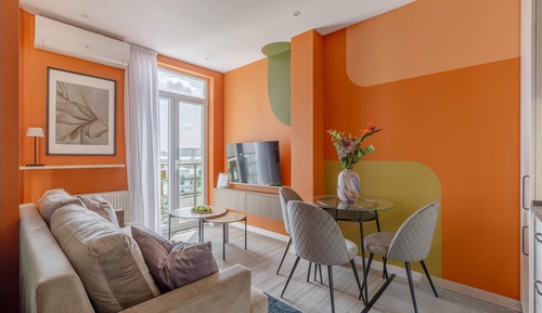 Apartamento Deluxe, 1 cama de matrimonio grande, no fumadores, cocina
