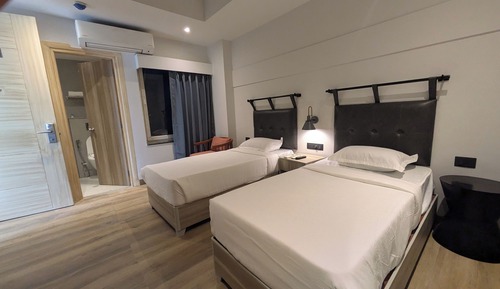Habitación superior con 2 camas individuales