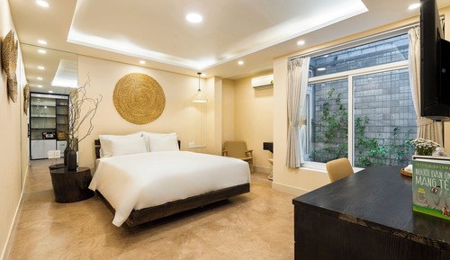 Habitación estándar, 1 cama de matrimonio, no fumadores, baño privado
