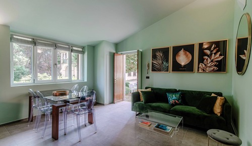 Apartamento, vistas a la piscina