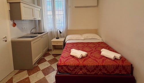 Habitación Confort, 1 cama individual grande, accesible en silla de ruedas, cocina