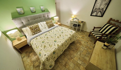 Habitación doble superior, vistas al patio