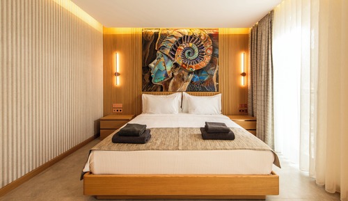 Habitación superior, balcón, vistas al mar