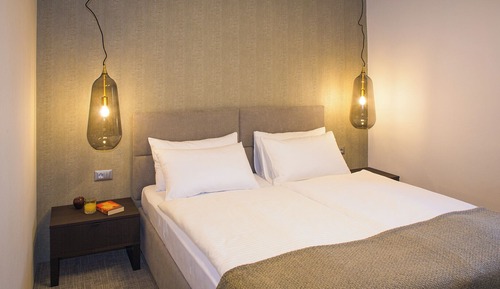Habitación, 1 cama de matrimonio grande, no fumadores, baño privado