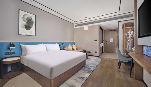Habitación superior, 1 cama de matrimonio grande