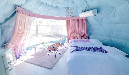 Habitación, no fumadores (Dome Tent, Beach gate, 2 Double-Beds)