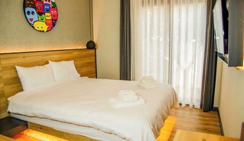 Habitación estándar, 1 cama de matrimonio, en la zona del jardín