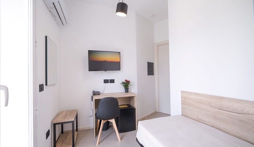 Habitación individual, balcón