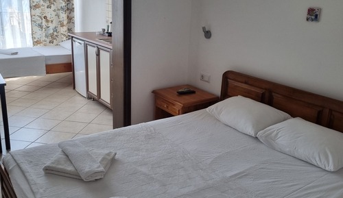 Habitación cuádruple, vistas al mar