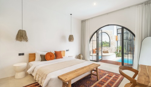 Villa Deluxe, vistas a la piscina