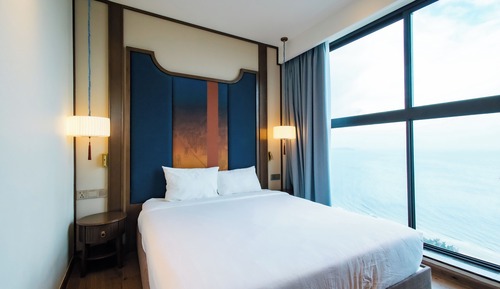Suite familiar, 2 habitaciones, vistas a la bahía, mirando al mar