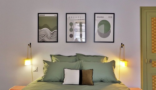 Habitación con 1 cama doble o 2 individuales, baño privado (Pop)