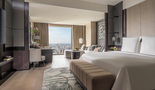 Habitación Premier, 1 cama de matrimonio grande, vistas a la ciudad (Grand)
