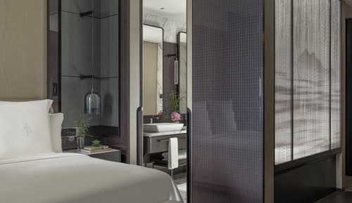 Habitación Premier, 1 cama de matrimonio grande, vistas a la ciudad