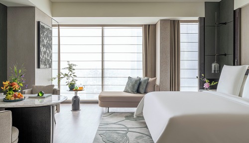 Habitación Deluxe, 1 cama de matrimonio grande, vistas a la ciudad