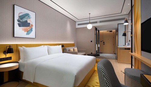 Habitación superior, 1 cama de matrimonio grande