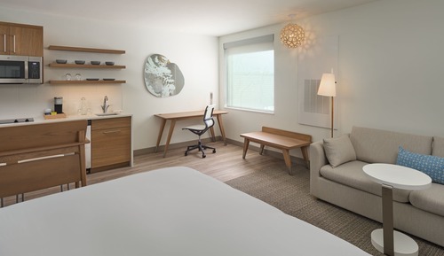 Estudio, 1 cama de matrimonio grande con sofá cama, fumadores, vistas al mar