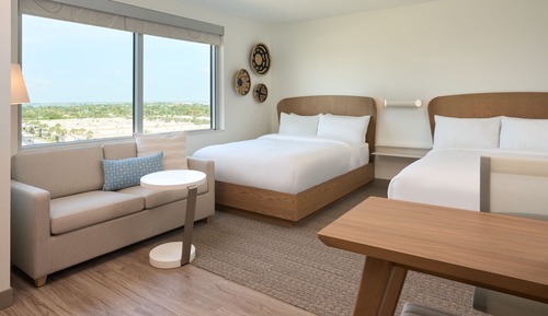 Estudio, varias camas, vistas al mar (Mobility Accessible, Roll-in Shower)