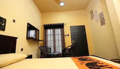 Habitación básica doble, vistas al jardín