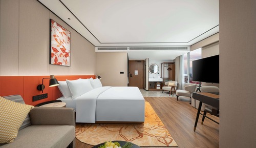 Habitación Deluxe, 1 cama de matrimonio grande (Snack Bar)