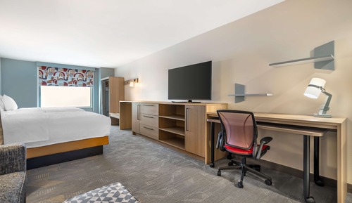 Suite estudio, 2 camas de matrimonio