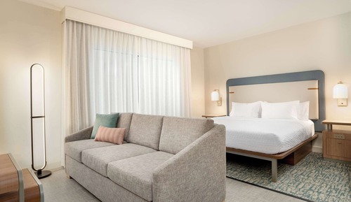 Suite estudio, 1 cama de matrimonio grande, accesible para personas con discapacidad (Hearing)