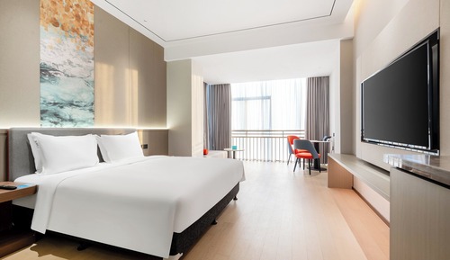 Habitación estándar, 1 cama de matrimonio grande (High Floor)