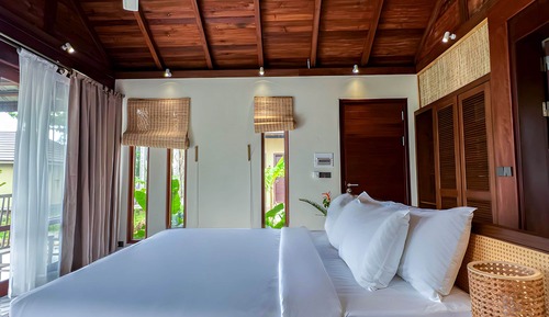 Villa Premier, 1 cama de matrimonio grande, bañera, vistas al mar (Premier Sea View Villa One Bed)