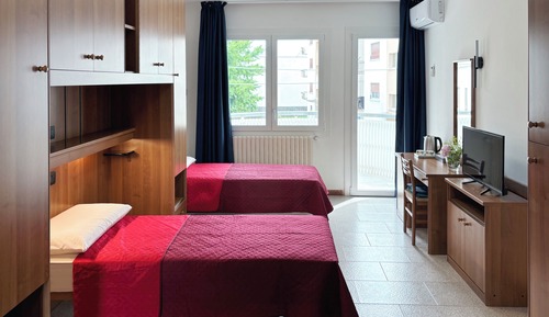 Habitación doble, cocina