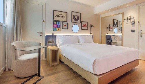 Habitación, 1 cama de matrimonio grande, accesible para personas con discapacidad