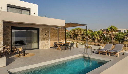 Apartamento, 1 habitación, piscina privada