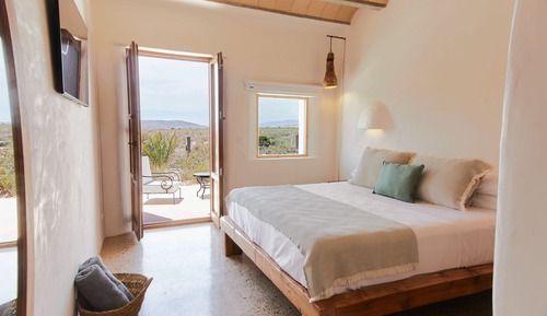 Habitación básica, 1 cama de matrimonio grande, vistas al mar