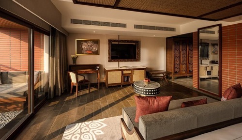 Habitación Deluxe, 1 cama de matrimonio grande, vistas al río